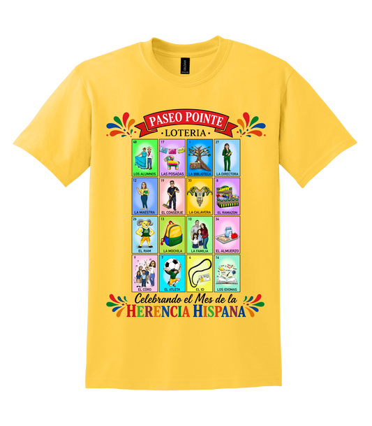 2026-2027 Paseo Pointe Hispanic Heritage T-Shirt