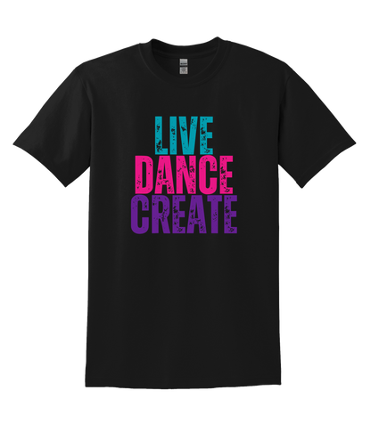 LDC Live Dance Create Distressed Shirt