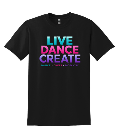 LDC Live Dance Create Ombre Letters Shirt