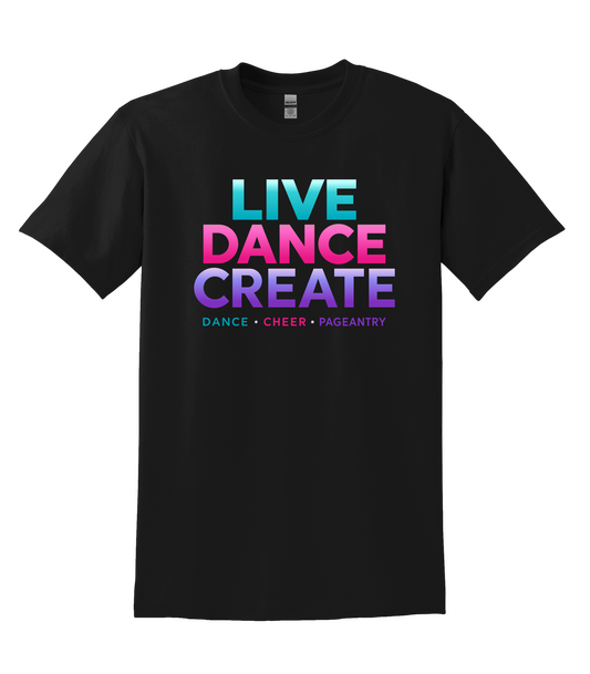LDC Live Dance Create Ombre Letters Shirt