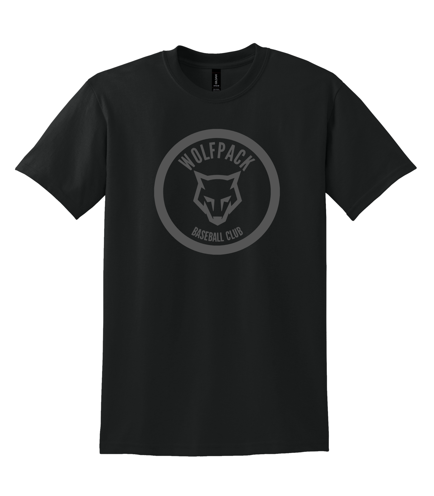 Wolfpack Performance Black Tee